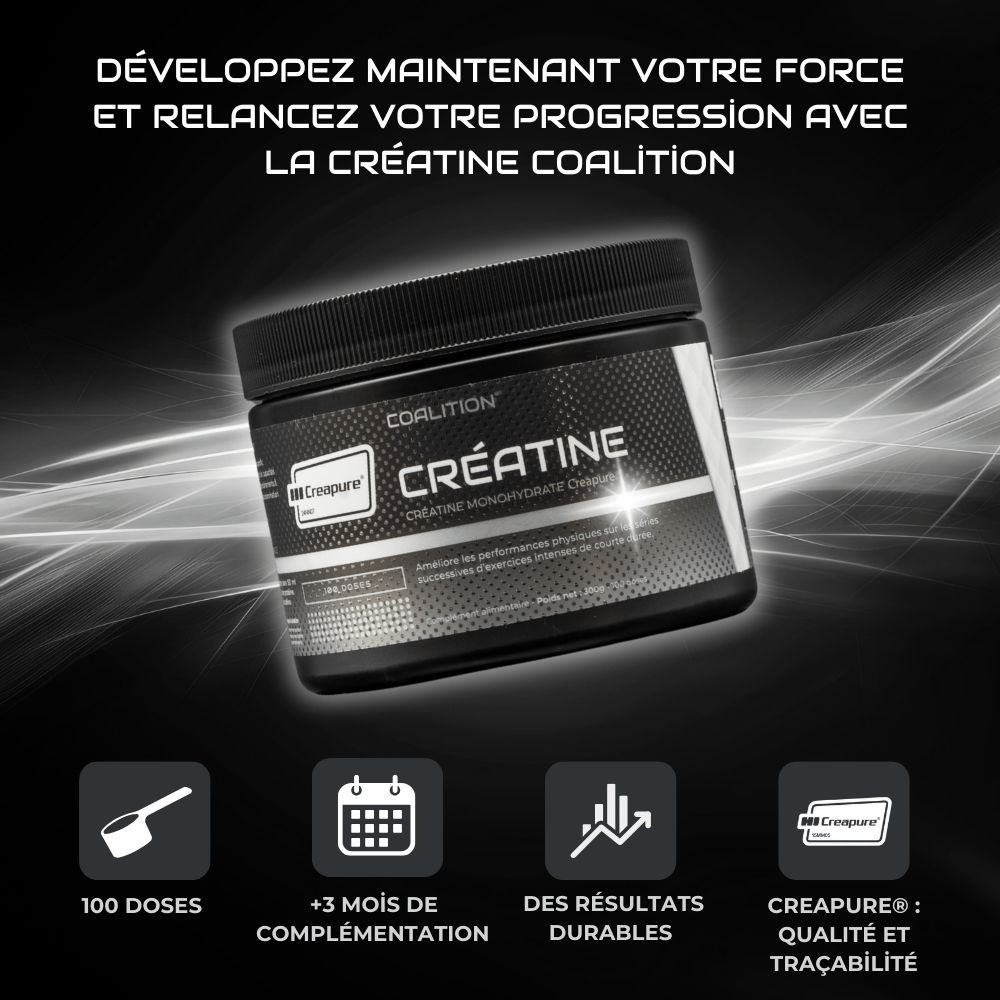 CRÉATINE MONOHYDRATE - 100% CREAPURE® - Coalition