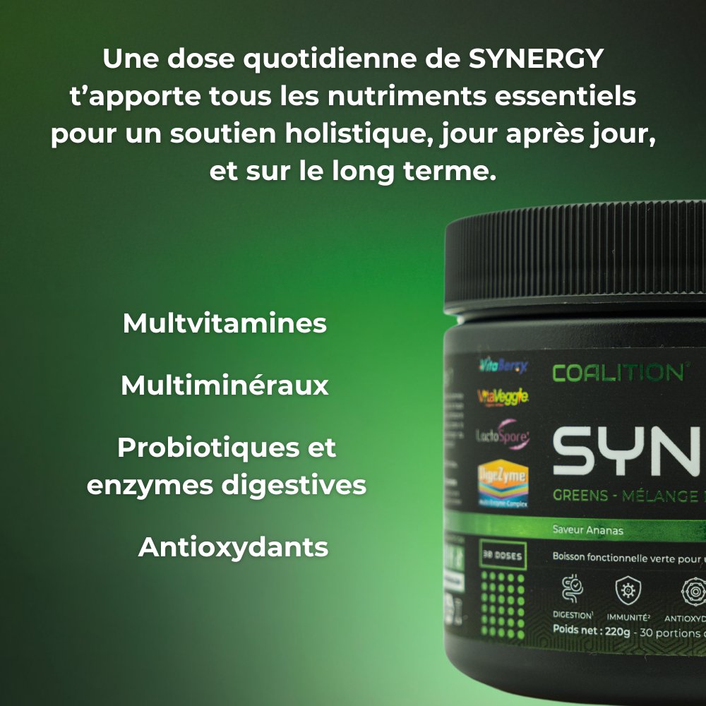 GREENS SYNERGY - COMPLEXE DE SUPER - ALIMENTS - Coalition
