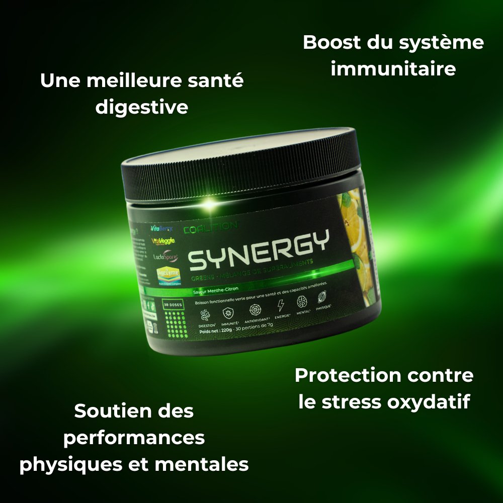 GREENS SYNERGY - COMPLEXE DE SUPER - ALIMENTS - Coalition
