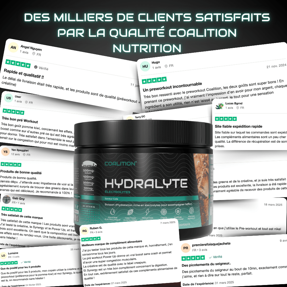 HYDRALYTE – ÉLECTROLYTES PREMIUM - Coalition