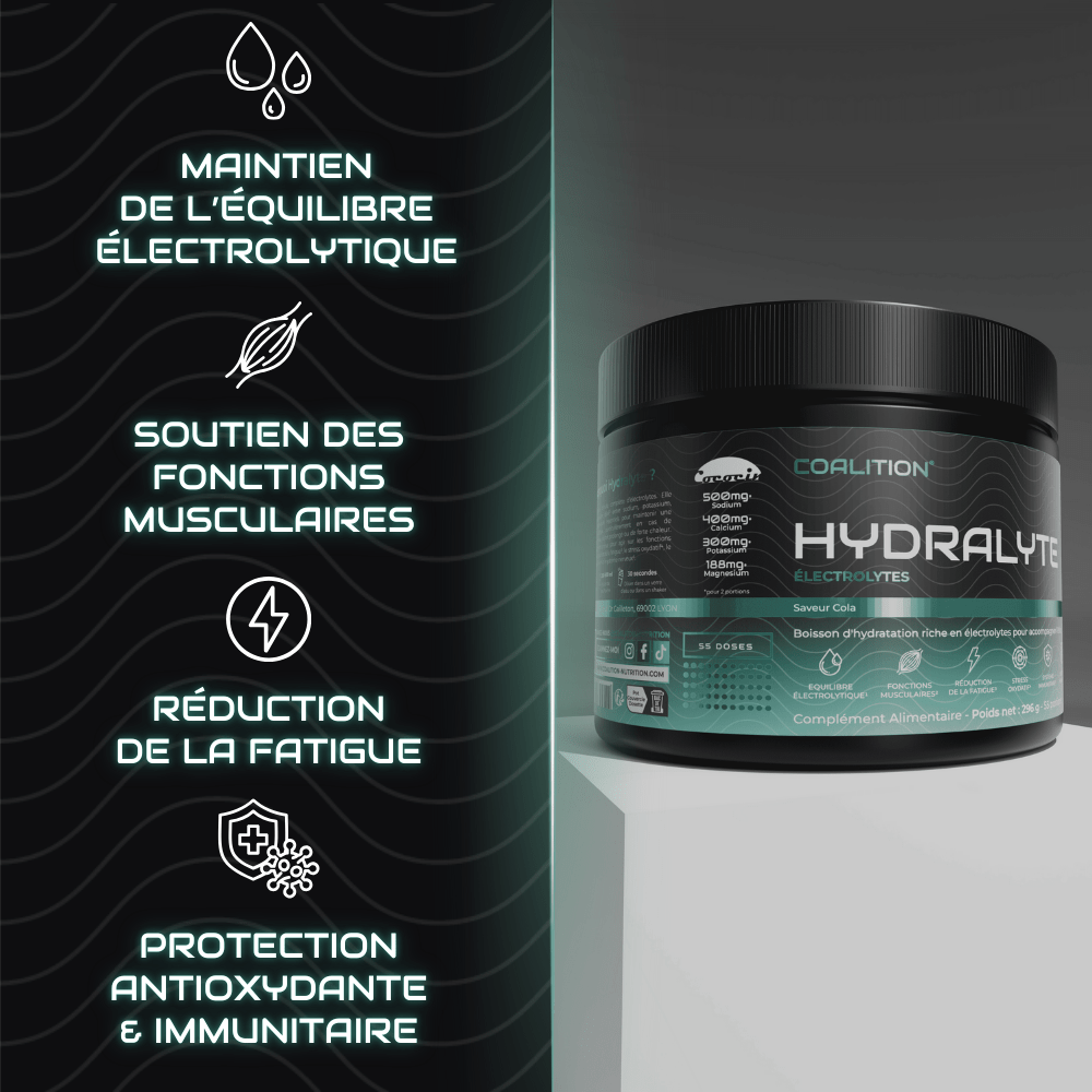 HYDRALYTE – ÉLECTROLYTES PREMIUM - Coalition