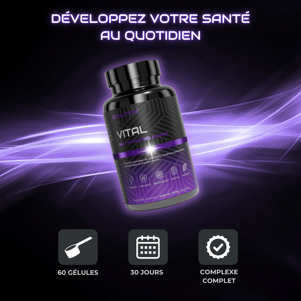 VITAL – MULTIVITAMINES AVANCÉES - Coalition