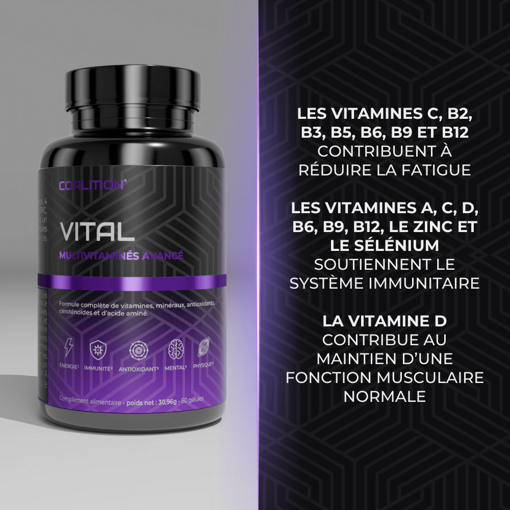 VITAL – MULTIVITAMINES AVANCÉES - Coalition