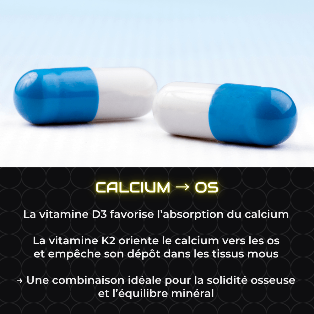 VITAMINES D3 + K2 - Coalition