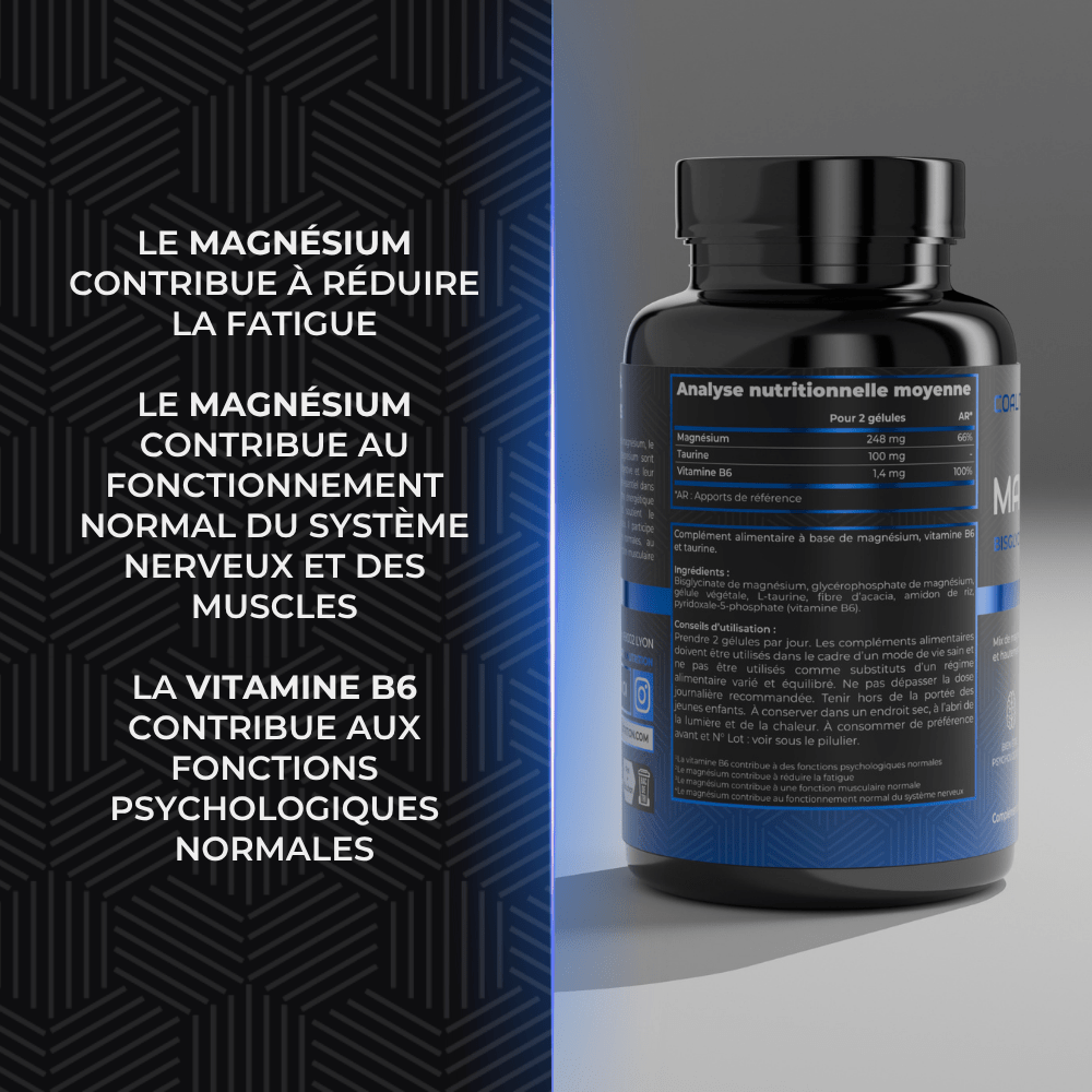MAGNÉSIUM BISGLYCINATE + GLYCÉROPHOSPHATE - Coalition