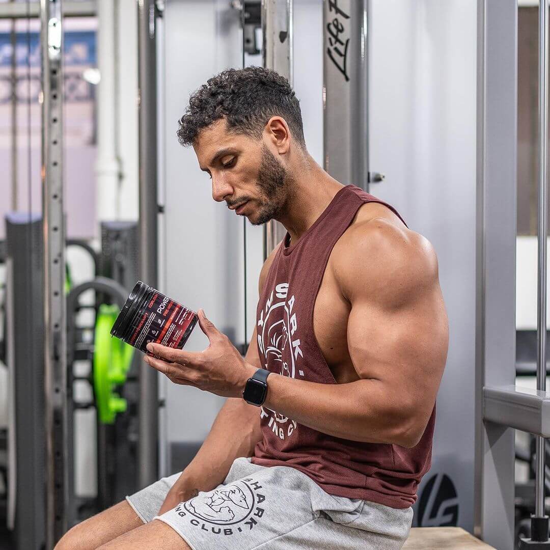 Nassim Sahili et son pre workout