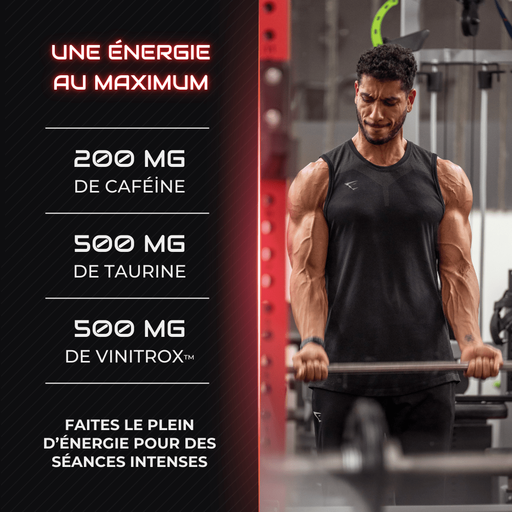 PRE - WORKOUT POWER UP - BOISSON PRÉ - ENTRAÎNEMENT - Coalition