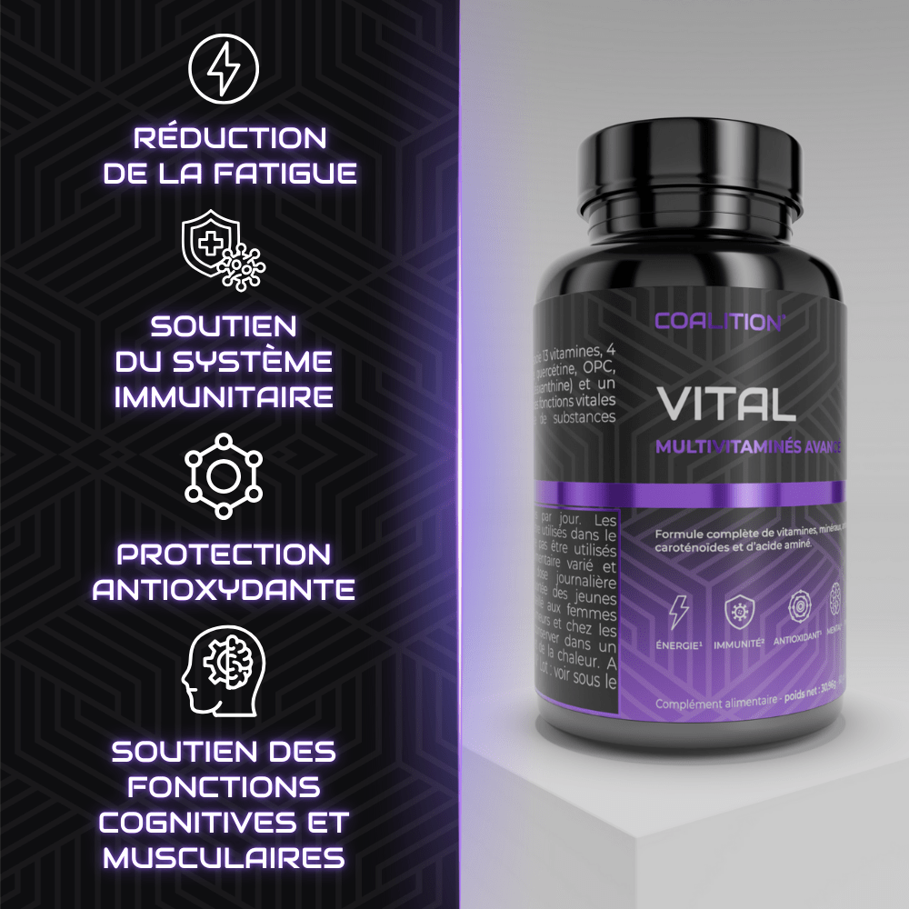 VITAL – MULTIVITAMINES AVANCÉES - Coalition
