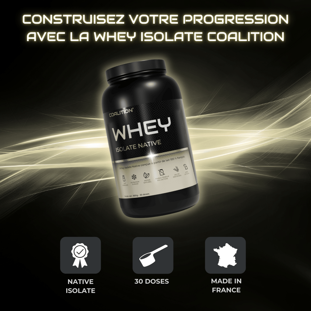 WHEY ISOLATE NATIVE – 100 % LAIT FRANÇAIS - Coalition